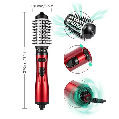 3-in-1 Rotating Hot Air-Hair Styler and Dryer