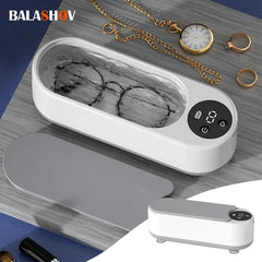 Portable Household Cleaning Machine, 450ml Clean Pod Ultrasonic Cleaner, Jewelry Cleaner Machine for Ring, Glasses, Makeup Brush