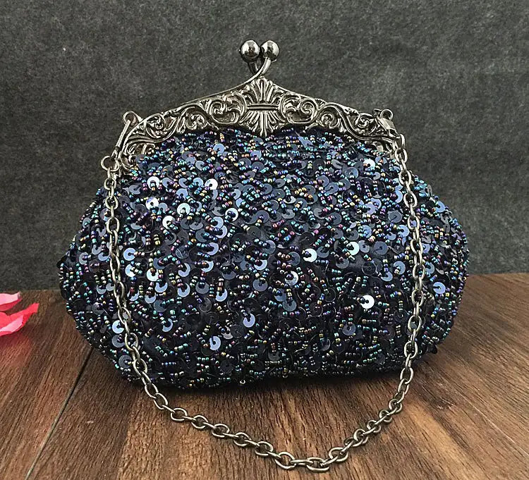 Sequina Embellished Clutch