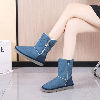 Ankle Boots Women Shoes Woman Boots Snow Winter