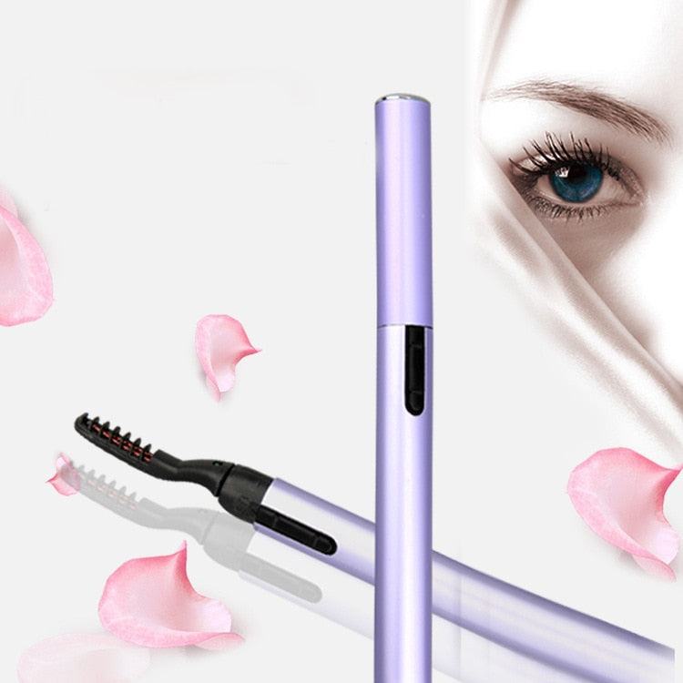 Electric Heated Eyelash Curler Pen