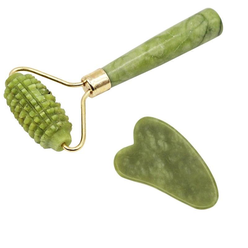 Jade Stone Facial Massage Roller